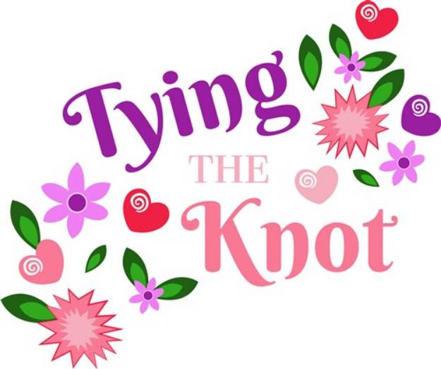 Picture of Tying The Knot SVG File