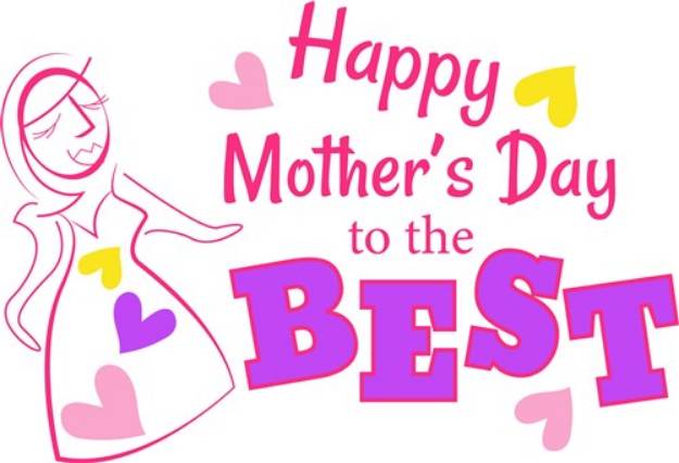 Picture of Mothers Day SVG File