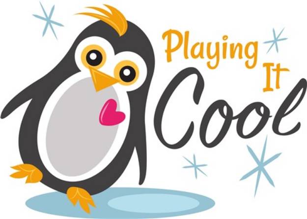 Picture of Playing It Cool SVG File