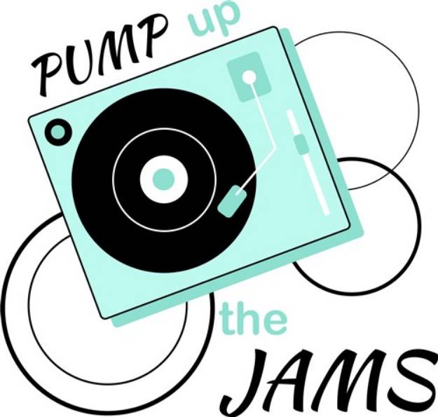 Picture of Pump Up The Jams SVG File
