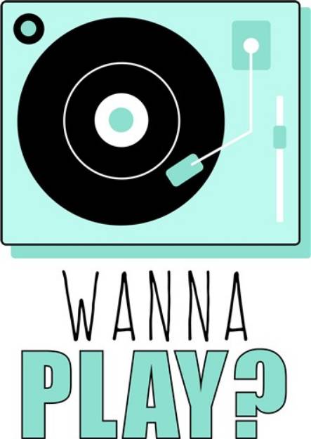 Picture of Wanna Play? SVG File