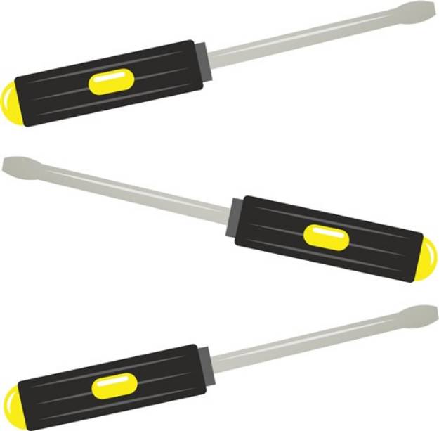 Picture of Screwdrivers SVG File