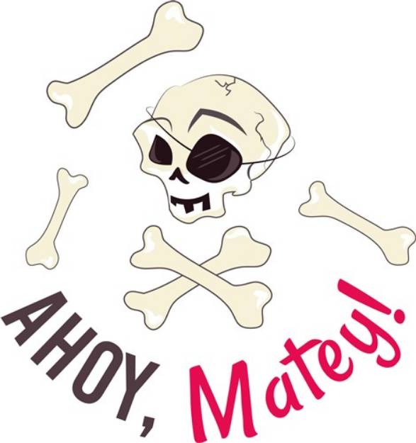 Picture of Ahoy, Matey SVG File