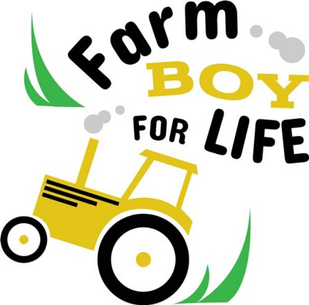 Picture of Farm Boy For Life SVG File