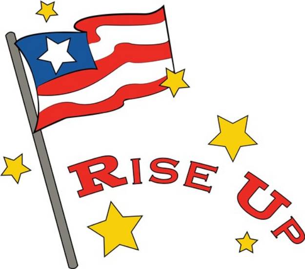Picture of Rise Up SVG File