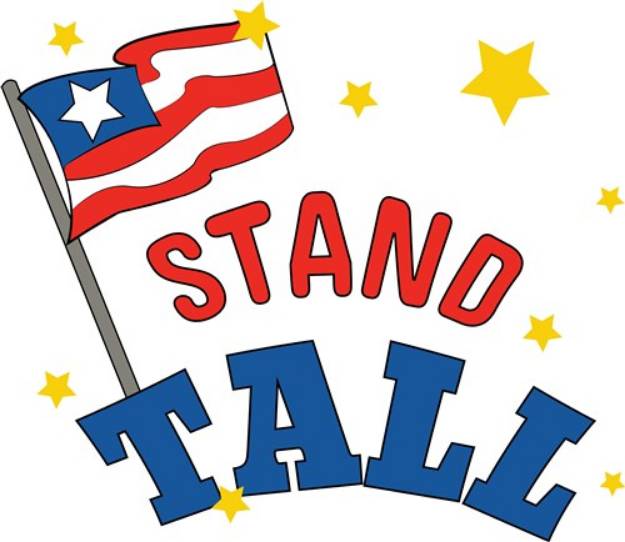 Picture of Stand Tall SVG File