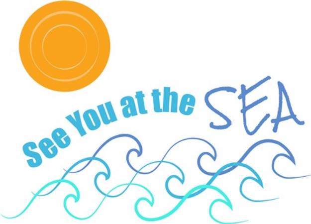 Picture of See You At The Sea SVG File