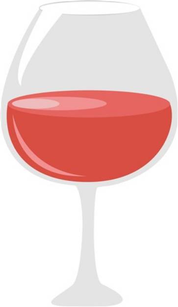 Picture of Glass Of Wine SVG File