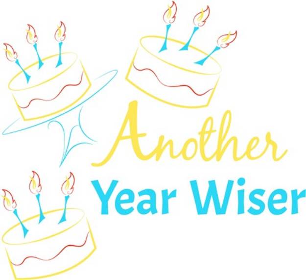 Picture of Another Year Wiser SVG File