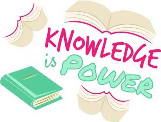 Picture of Knowledge Is Power SVG File