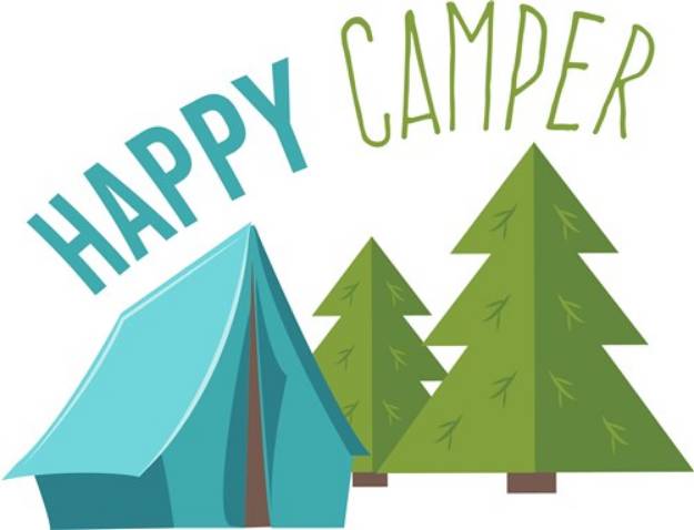 Picture of Happy Camper SVG File