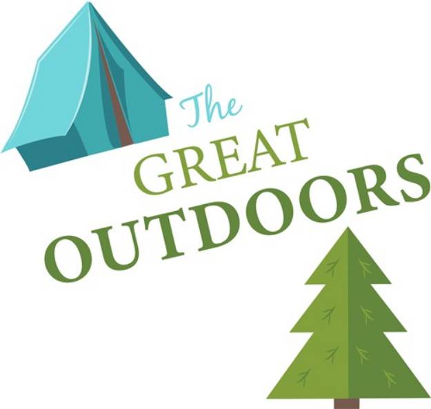 Picture of The Great Outdoors SVG File