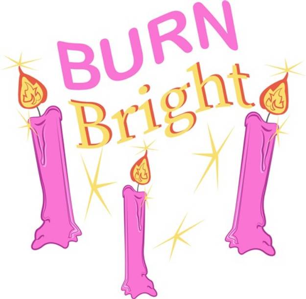 Picture of Burn Bright SVG File
