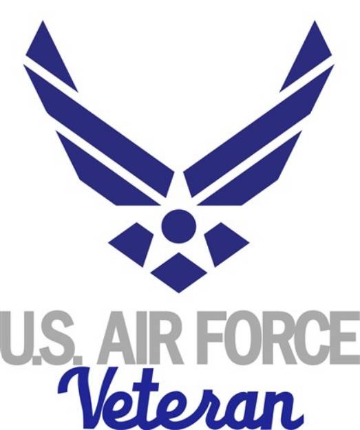 Picture of Air Force Veteran SVG File