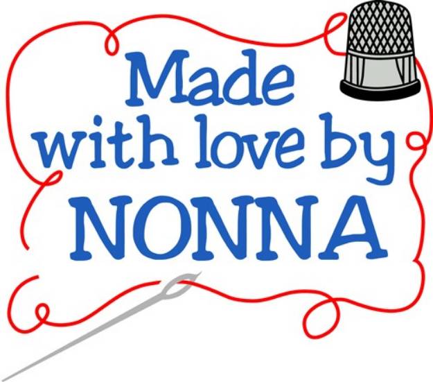 Picture of Made By Nonna SVG File