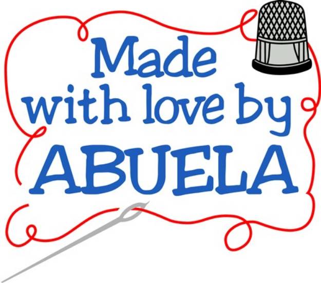 Picture of Made By Abuela SVG File