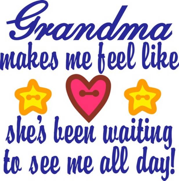 Picture of Grandma Been Waiting SVG File