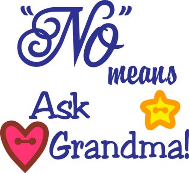 Picture of Ask Grandma SVG File