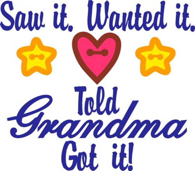 Picture of Grandma Got It SVG File