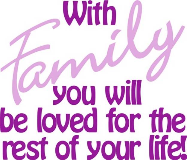 Picture of Family Love SVG File