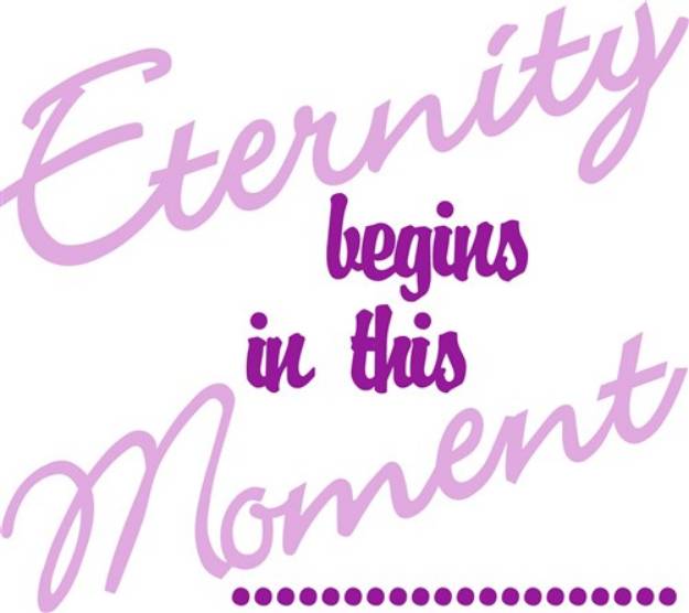 Picture of Eternity Begins SVG File