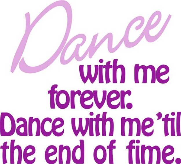 Picture of Dance With Me SVG File