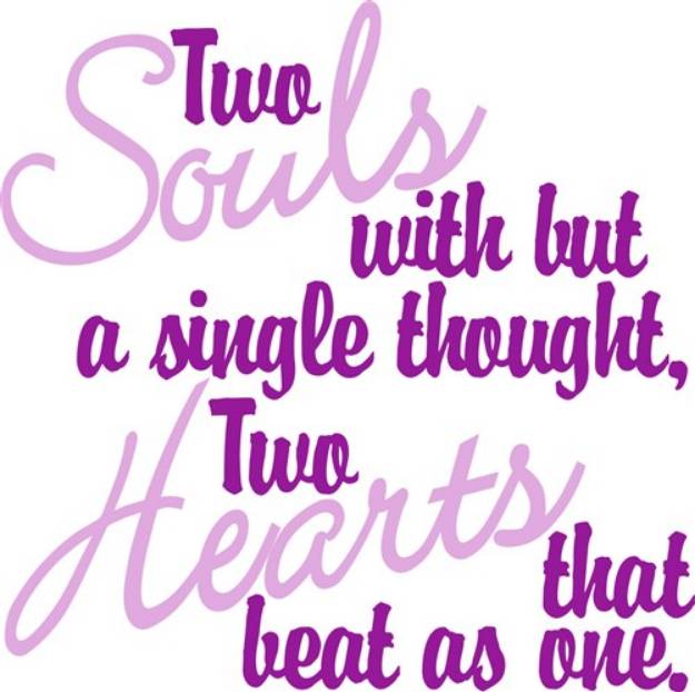 Picture of Two Souls SVG File