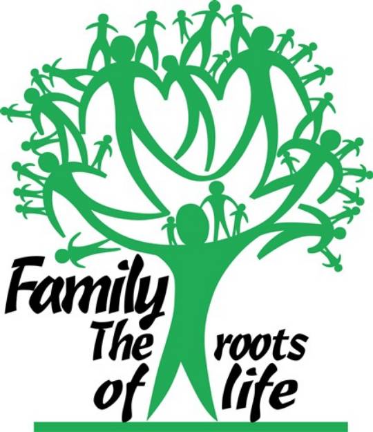 Picture of Family Tree Roots SVG File