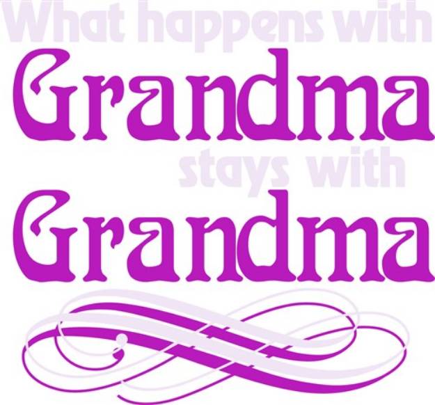 Picture of Grandma SVG File