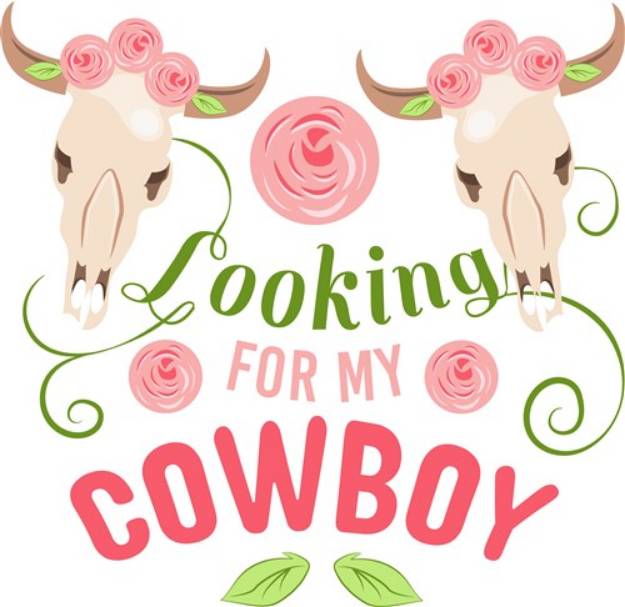 Picture of My Cowboy SVG File