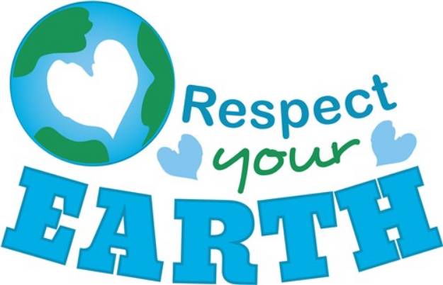 Picture of Respect Your Earth SVG File