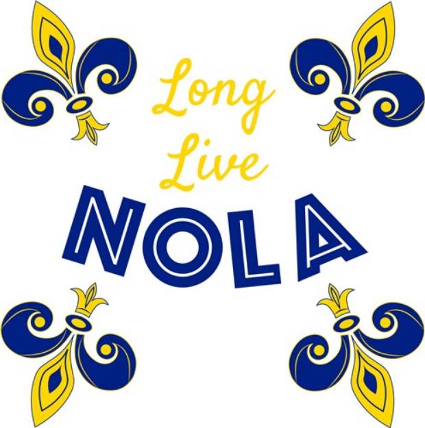 Picture of Long Live NOLA SVG File