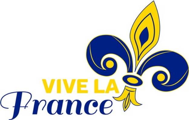 Picture of Vive La France SVG File