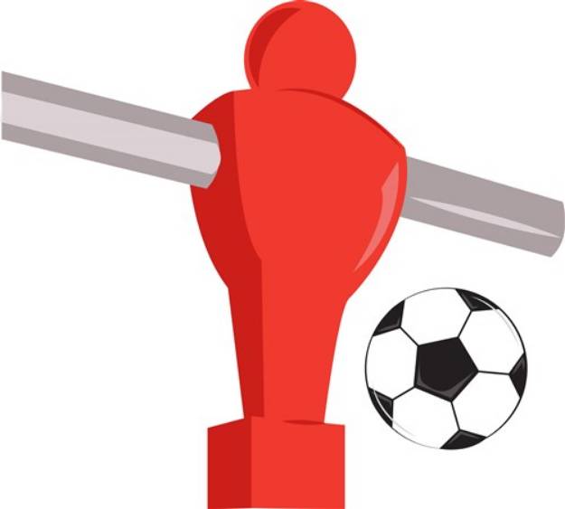 Picture of Foosball SVG File