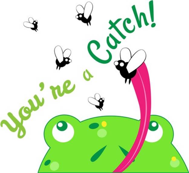 Picture of Youre A Catch SVG File