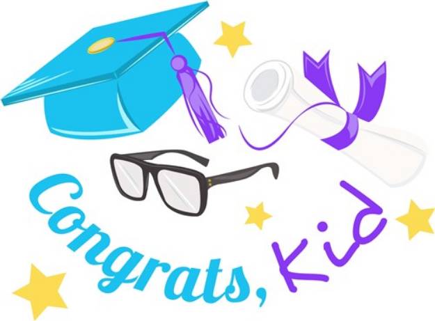 Picture of Congrats Kid SVG File