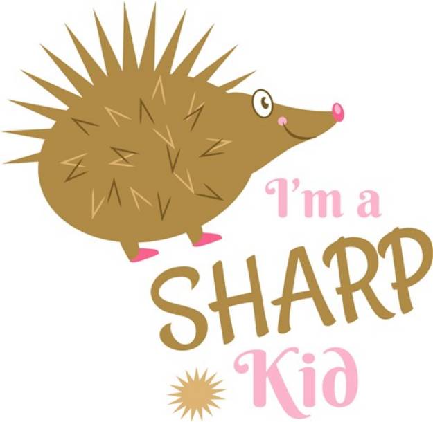 Picture of Sharp Kid SVG File