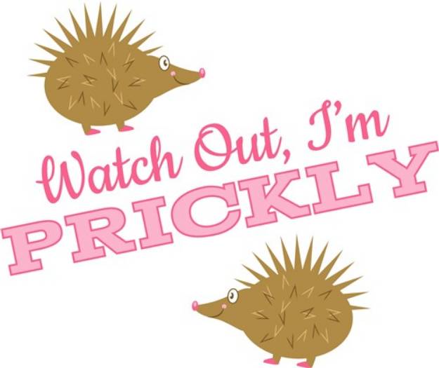 Picture of Im Prickly SVG File