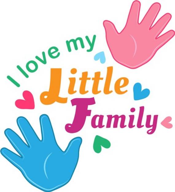 Picture of Little Family SVG File