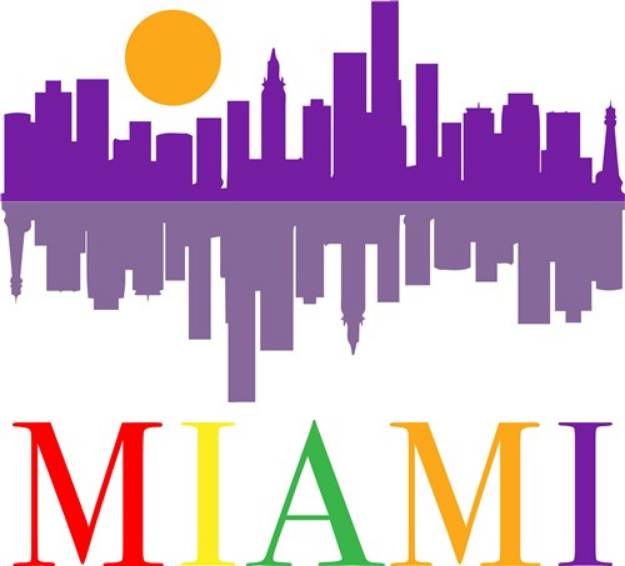 Picture of Miami SVG File