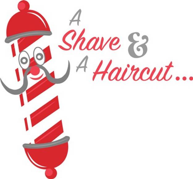 Picture of Shave & Haircut SVG File