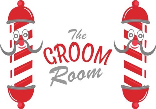 Picture of Groom Room SVG File