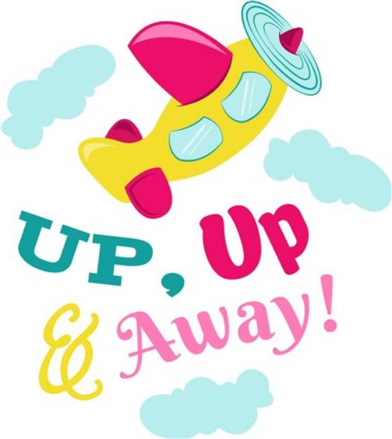 Picture of Up Up & Away SVG File