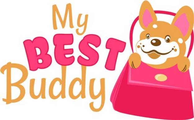 Picture of Best Buddy SVG File