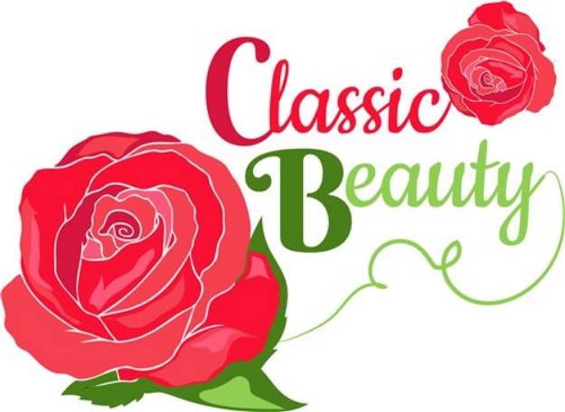 Picture of Classic Beauty SVG File
