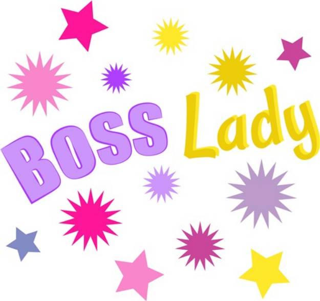 Picture of Boss Lady SVG File