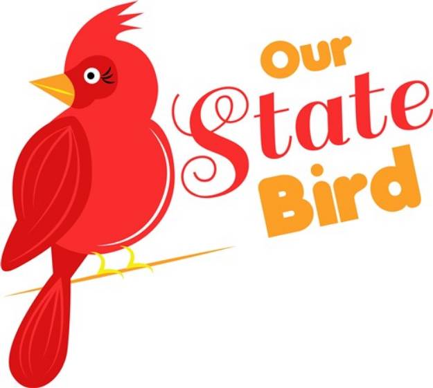 Picture of State Bird SVG File