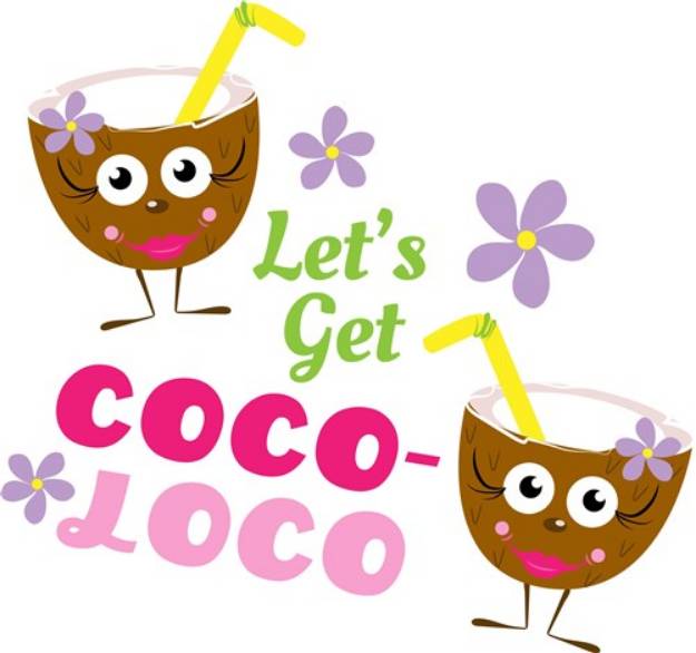 Picture of Coco Loco SVG File