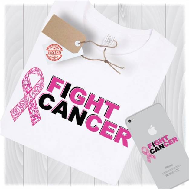 Picture of Fight Cancer SVG File