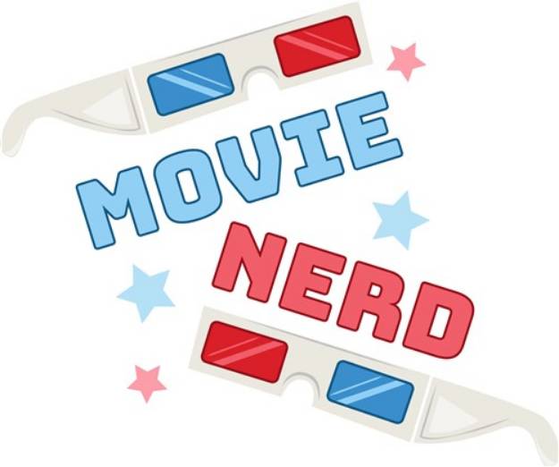Picture of Movie Nerd SVG File